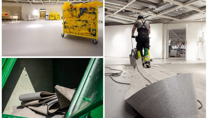 IKEA recupera, recicla y transforma suelos usados para reducir su huella medioambiental