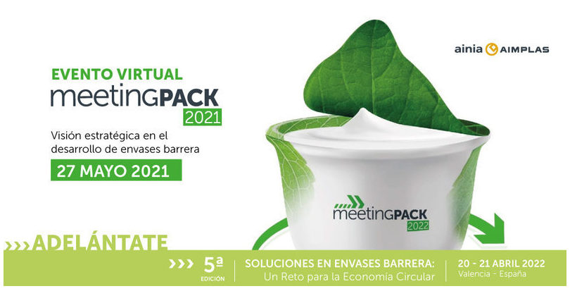 MeetingPack virtual 2021 sobre sostenibilidad y reciclado de envases (27 mayo)