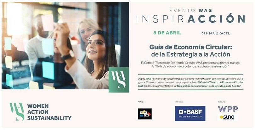 Evento de WAS: Guía de Economía Circular: de la estrategia a la acción (8 abril)