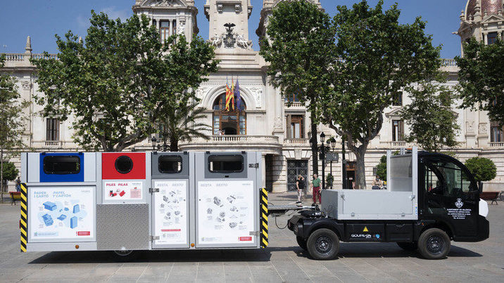 Valencia: Una parte de los contenedores de Ciutat Vella serán sustituidos por plataformas móviles