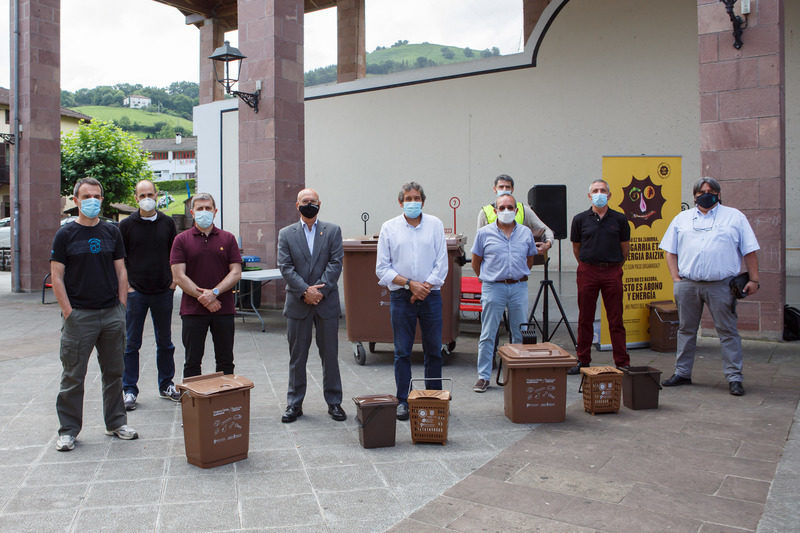 Navarra: La Comarca de Cinco Villas dispone ya de quinto contenedor para biorresiduos