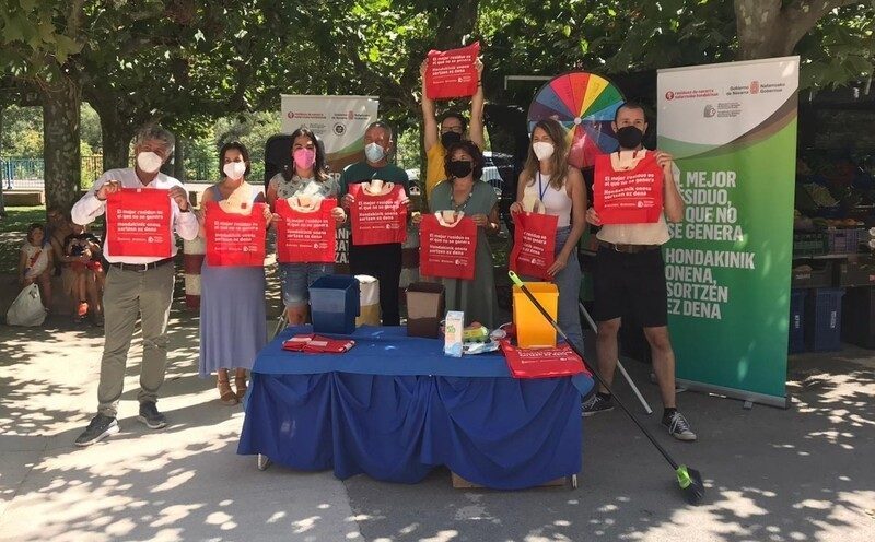 Navarra: 34 localidades participan en la campaña de reducción de residuos en mercadillos municipales