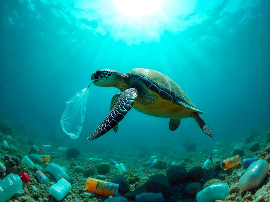 Contaminación plástica en áreas marinas protegidas: una amenaza invisible para los ecosistemas