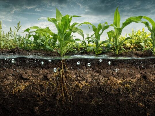 Un hidrogel biodegradable elaborado a partir de residuos marinos mejora la retención de agua en suelos agrícolas