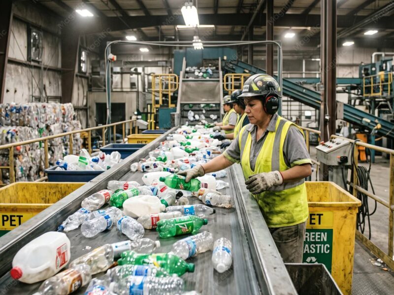El sector europeo pide priorizar el plástico reciclado producido en Europa