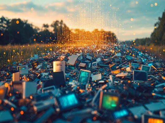 La expansión de la inteligencia artificial podría generar hasta 617 millones de toneladas de residuos electrónicos hasta 2050